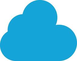 Cloud Flat Icon vector