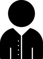 Avatar Glyph Icon vector