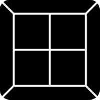 Window Glyph Icon vector
