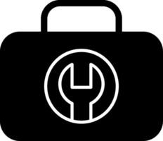 Toolbox Glyph Icon vector