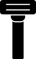 Razor Glyph Icon vector