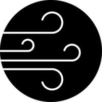 Wind Glyph Icon vector