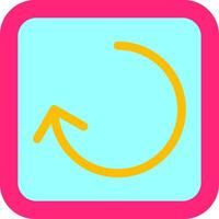 Reload Flat Icon vector