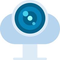 Web Camera Flat Icon vector