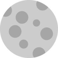 Moon Flat Icon vector