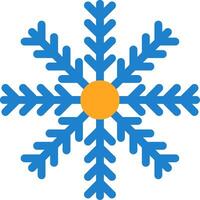 Snow Flake Flat Icon vector