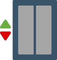 Elevator Flat Icon vector