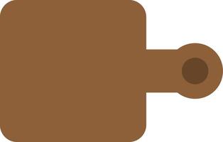Chopping Board Flat Icon vector