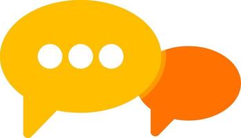 Chat Flat Icon vector