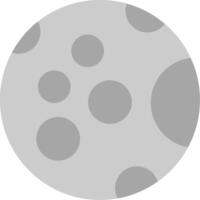 Full Moon Flat Icon vector