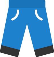 Pants Flat Icon vector