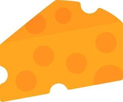 Cheez Flat Icon vector