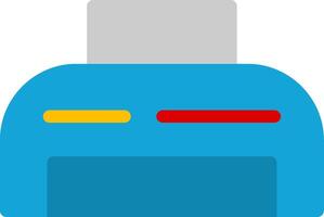 Printer Flat Icon vector