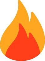 Fire Flat Icon vector