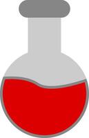 Flask Flat Icon vector