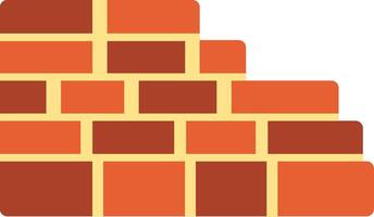 Brickwork Flat Icon vector