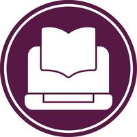 Availability Glyph Circle Icon vector