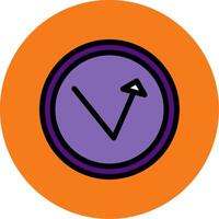Bounce Filled Multi Circle Icon vector