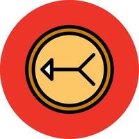 Merge Filled Multi Circle Icon vector