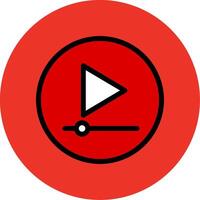 Filled Multi Circle Icon vector