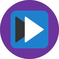 Fast Flat Multi Circle Icon vector