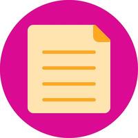 Page Flat Multi Circle Icon vector