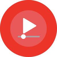 Flat Multi Circle Icon vector