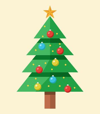 Charming Christmas Tree with Ornaments and Star Topper for Celebrations