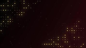 dark red gradient to black advertising template with golden dots video