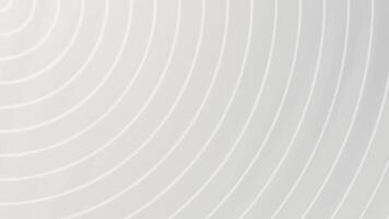 White Circular Line Pattern Background Loop. video