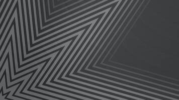 Dark Grey Geometric Striped Pattern Background Loop. video