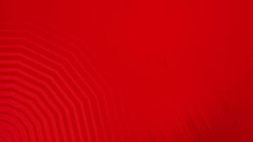Red Geometric Rings Background Loop. video