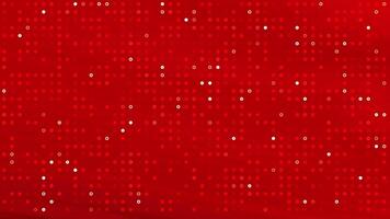 Red Dotted Pattern Background Loop. video