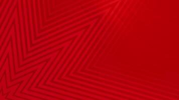 Red Geometric Striped Pattern Background Loop. video