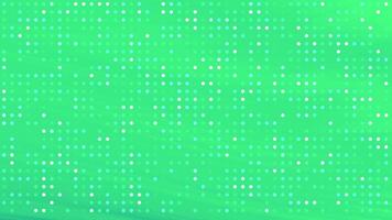 Green Dotted Pattern Background Loop. video