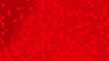Red Pixelated Digital Background Loop. video