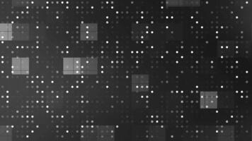 Dark Black Dot Pattern Seamless Background Loop. video