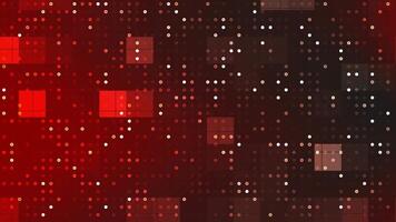 Dark Red Dot Pattern Seamless Background Loop. video