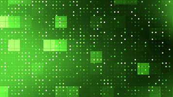 Dark Green Dot Pattern Seamless Background Loop. video