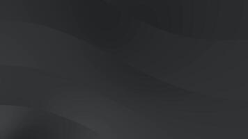 Dark Grey Wavy Abstract Background Loop. video