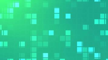Green Grid Pattern Background Loop. video