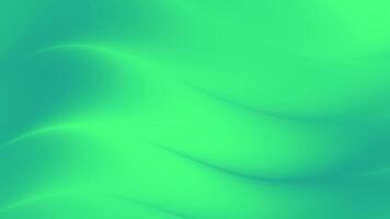 Green Flowing Waves Background Loop. video