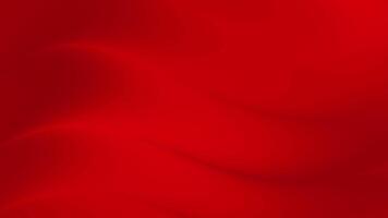 Red Flowing Waves Background Loop. video