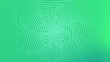 Green Geometric Lines Hexagonal Abstract Background Loop. video