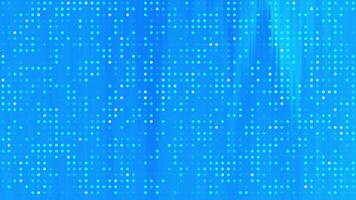 Blue Dotted Grid Abstract Digital Background Loop. video