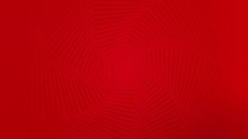 Red Geometric Lines Hexagonal Abstract Background Loop. video