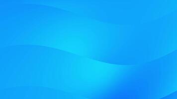 Blue Abstract Wavy Background Loop Animation. video