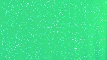 Green Bokeh Sparkle Background Loop. video