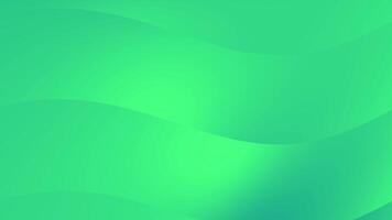 Green Abstract Wavy Background Loop Animation. video