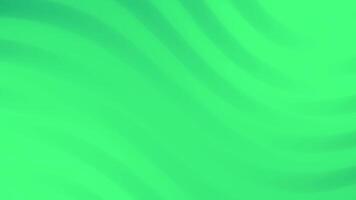 Elegant abstract green gradient abstract wave loop animation. video